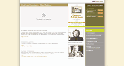 Desktop Screenshot of chateau-coufran.com